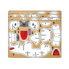Puzzle 3D cu sunete - Urs polar, Build n Sound - mierEdu - Publisol.ro