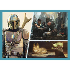 Puzzle 4in1 mandalorian si lumea lui, Trefl - Publisol.ro