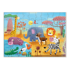 Puzzle 60 de piese, Animale din Africa, Dodo Toys - Publisol.ro