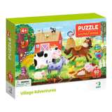 Puzzle 60 de piese, Aventuri la ferma, Dodo Toys - Publisol.ro