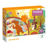 Puzzle 60 de piese, Recolta de toamna, Dodo Toys - Publisol.ro