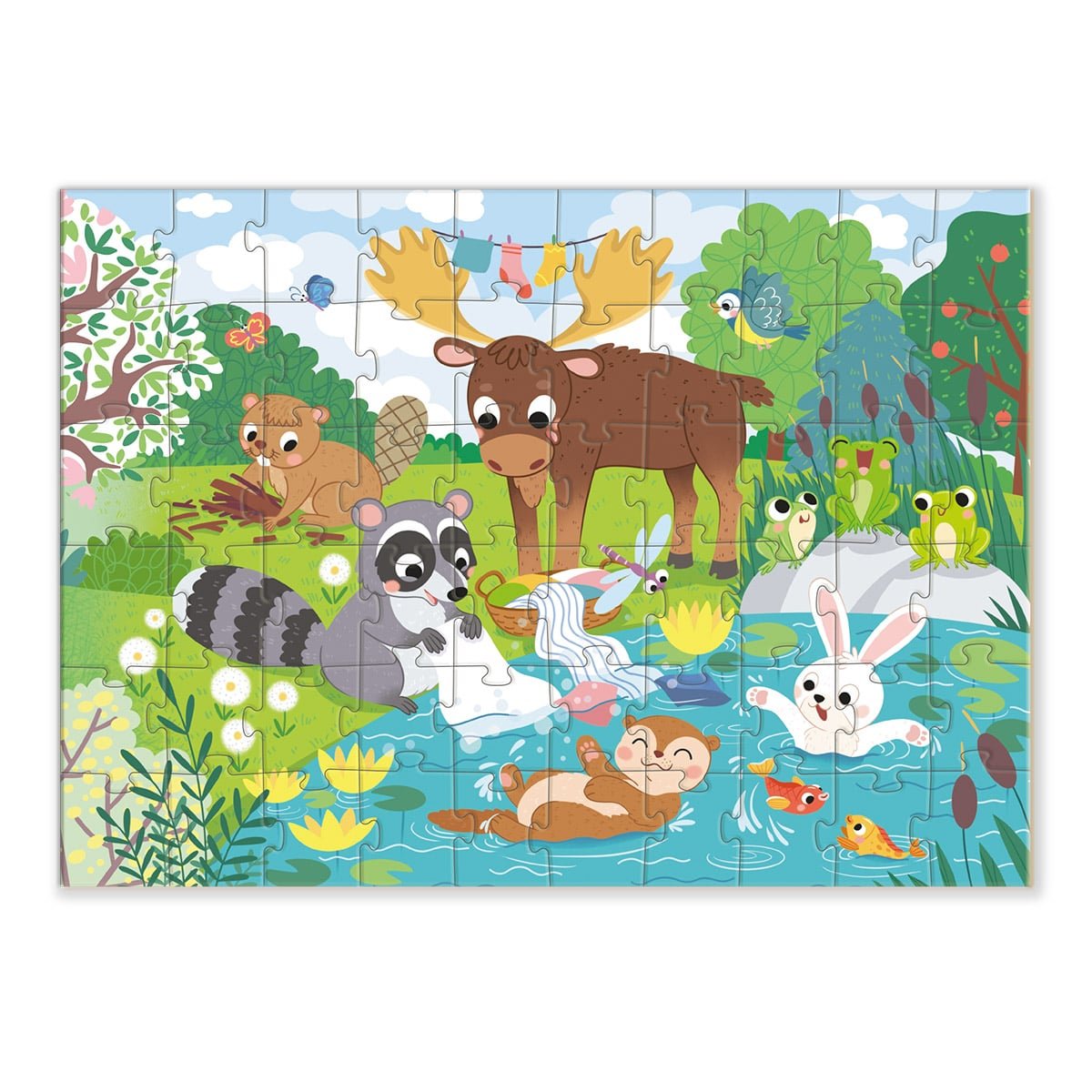 Puzzle 60 de piese, Zile insorite, Dodo Toys - Publisol.ro