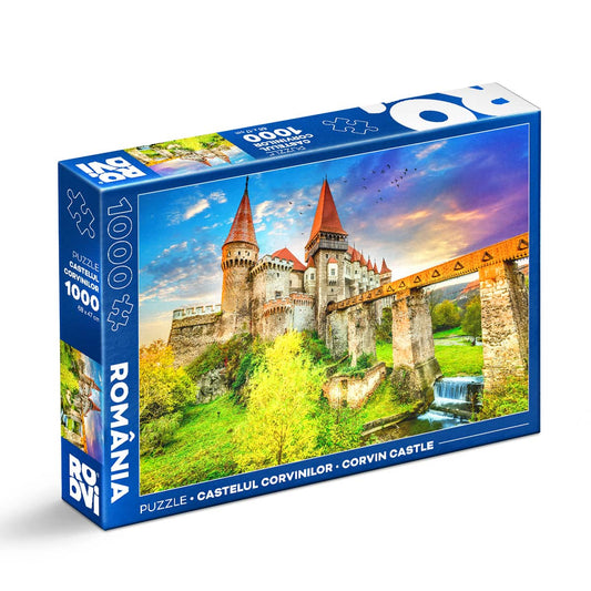Puzzle Castelul Corvinilor - Puzzle adulti 1000 piese - Imagini din Romania, D - Toys - Publisol.ro