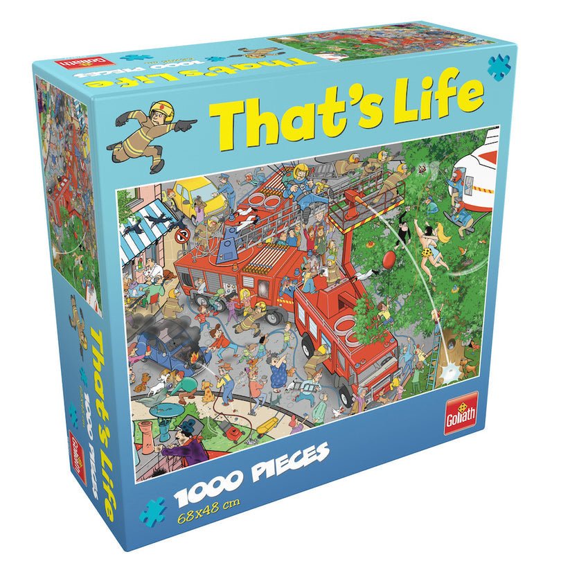 Puzzle Cauta si Gaseste - Brigada de pompieri, 1000 piese, Goliath - Publisol.ro