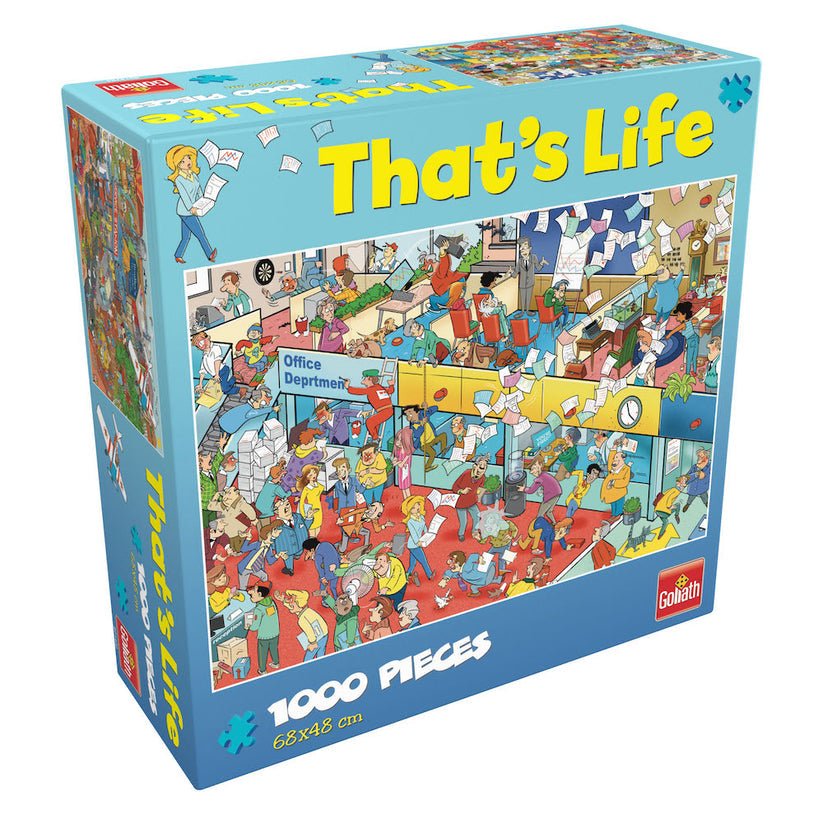 Puzzle Cauta si Gaseste - La birou, 1000 piese, Goliath - Publisol.ro