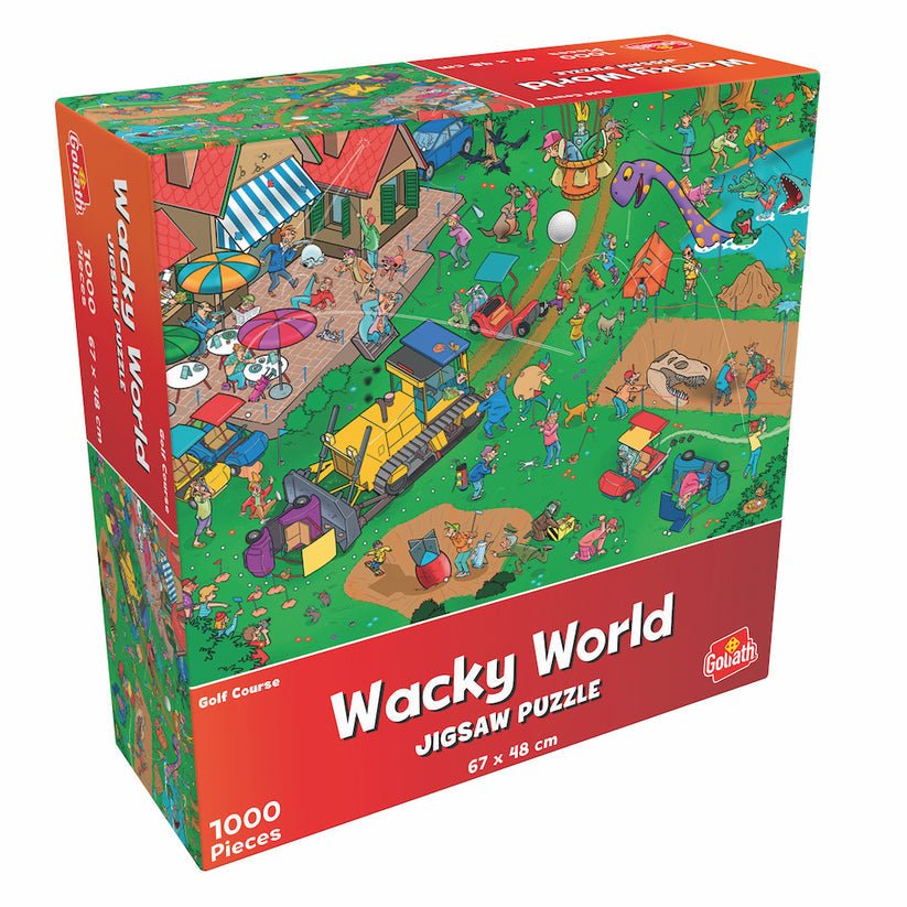 Puzzle Cauta si Gaseste - La golf, 1000 piese, Goliath - Publisol.ro