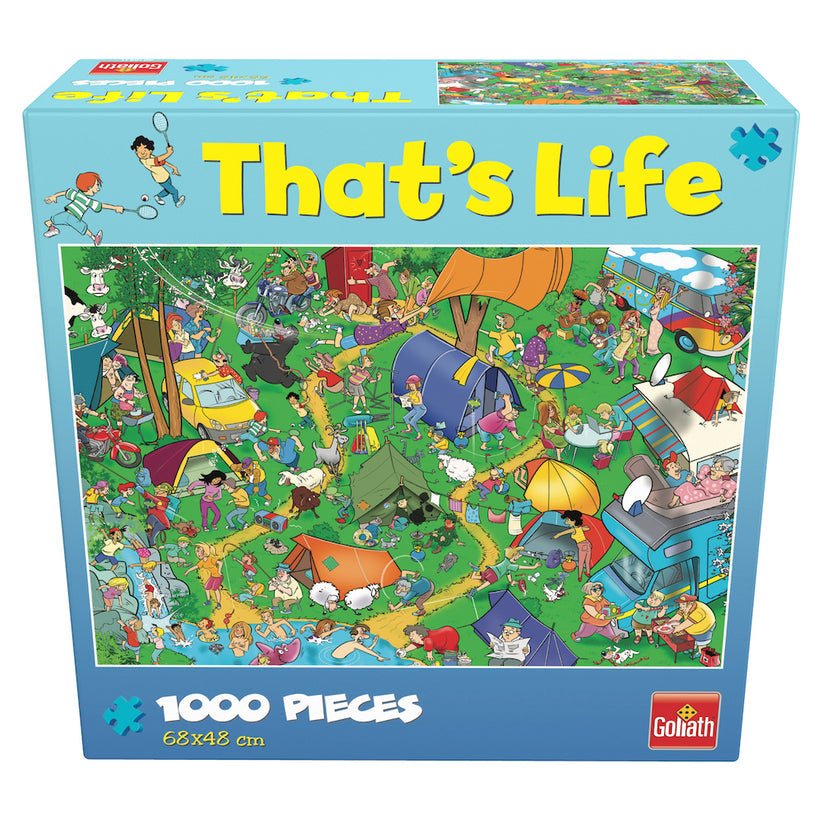 Puzzle Cauta si Gaseste - La iarba verde, 1000 piese, Goliath - Publisol.ro