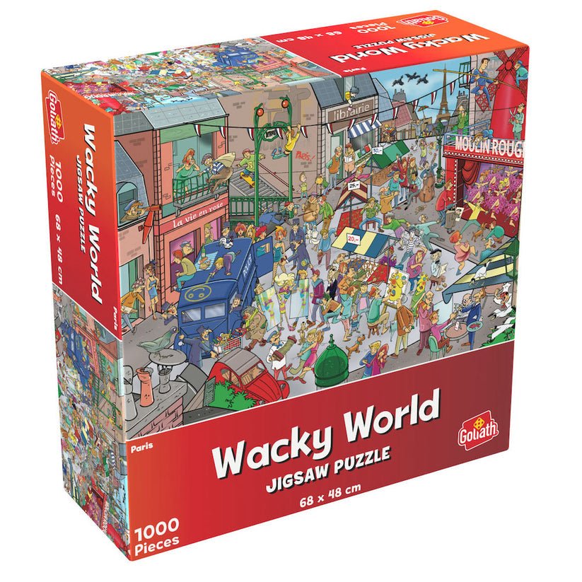 Puzzle Cauta si Gaseste - La Paris, 1000 piese, Goliath - Publisol.ro
