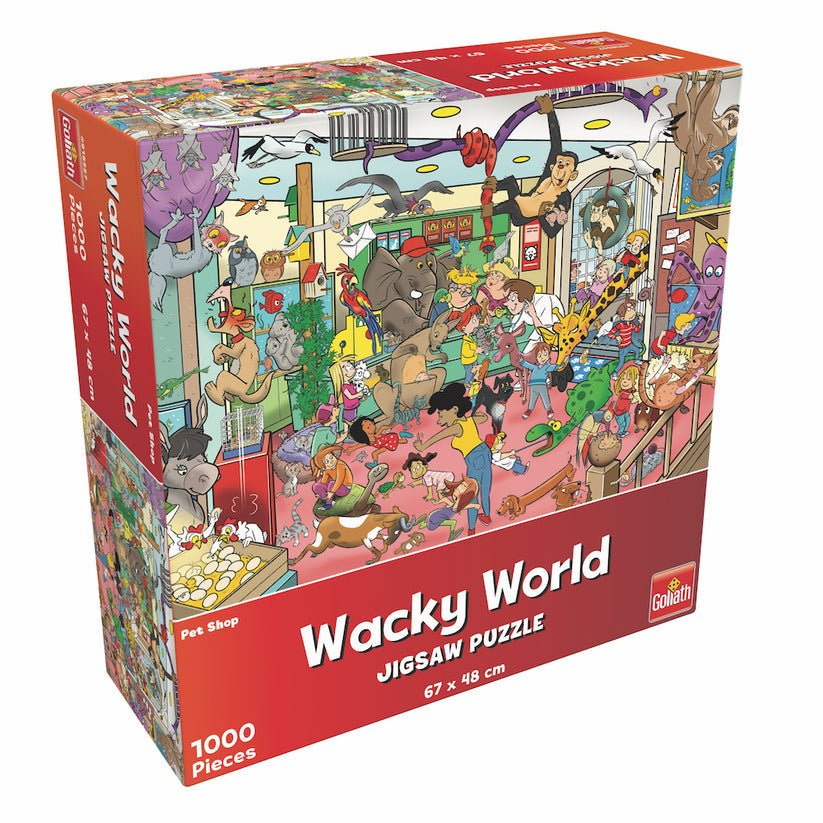 Puzzle Cauta si Gaseste - Pet shop, 1000 piese, Goliath - Publisol.ro