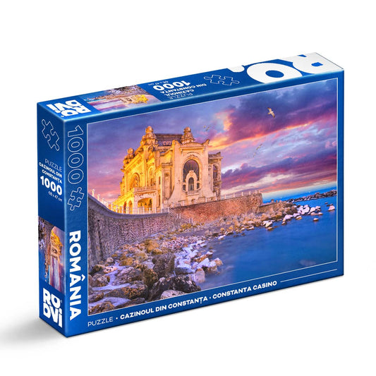 Puzzle Cazinoul din Constanta - Puzzle adulti 1000 piese - Imagini din Romania, D - Toys - Publisol.ro
