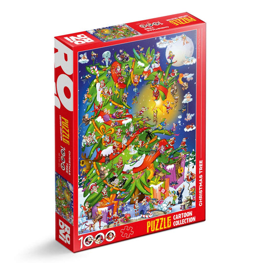 Puzzle Christmas Tree - Puzzle adulti 1000 piese Cartoon Collection, D - Toys - Publisol.ro