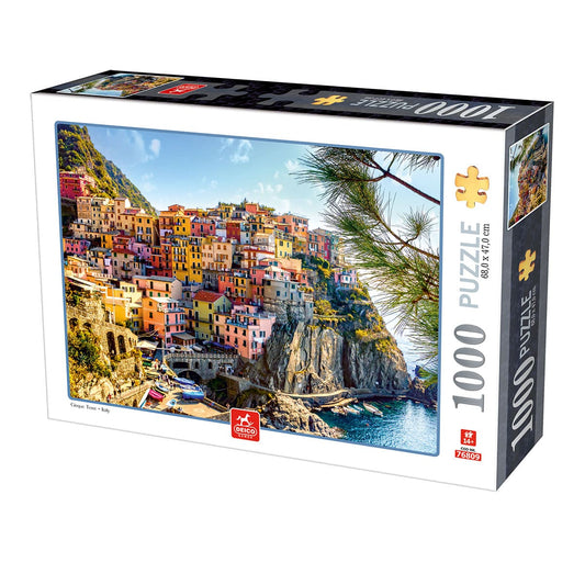 Puzzle Cinque Terre - Puzzle adulti 1000 piese, D - Toys - Publisol.ro