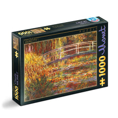 Puzzle Claude Monet - The Japanese Bridge - Puzzle adulti 1000 piese, D - Toys - Publisol.ro