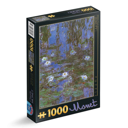 Puzzle Claude Monet - Water Lilies/Nuferi - Puzzle adulti 1000 piese, D - Toys - Publisol.ro