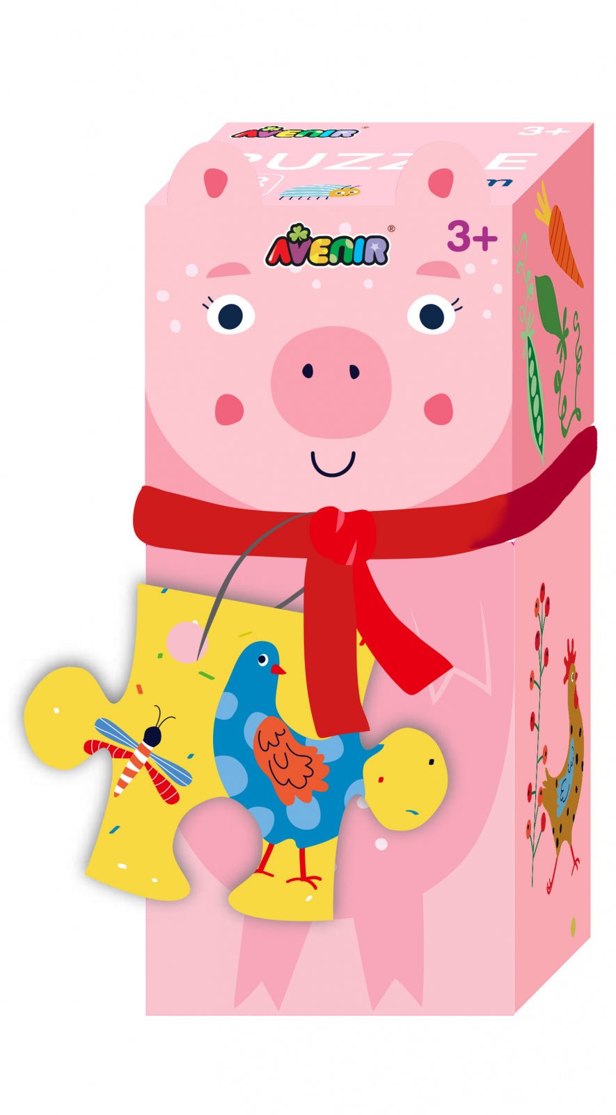 Puzzle cu 28 de piese - Ferma - Avenir - Publisol.ro