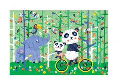 Puzzle cu 28 de piese - Panda - Avenir - Publisol.ro