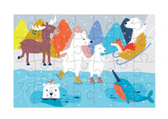 Puzzle cu 28 de piese - Polar - Avenir - Publisol.ro