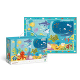 Puzzle de observare, Animale marine, 80 piese, Dodo Toys - Publisol.ro