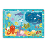 Puzzle de observare, Animale marine, 80 piese, Dodo Toys - Publisol.ro