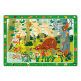 Puzzle de observare, Padurea fermecata, 80 piese, Dodo Toys - Publisol.ro