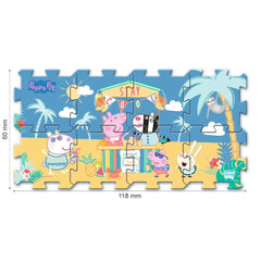 Puzzle de podea din spuma peppa pig summer, Trefl - Publisol.ro