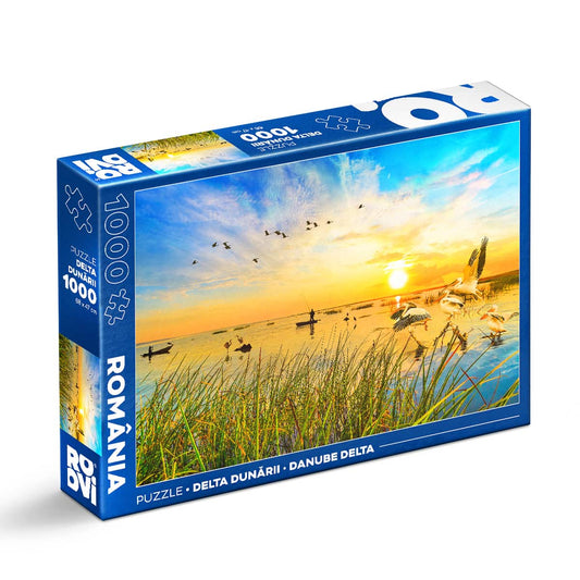 Puzzle Delta Dunarii - Puzzle adulti 1000 piese - Imagini din Romania, D - Toys - Publisol.ro