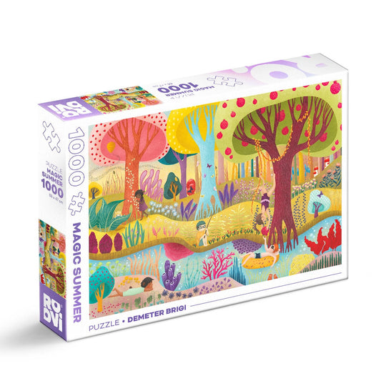 Puzzle Demeter Brigi - Magic Forest, Summer - Puzzle adulti, 1000 piese, D - Toys - Publisol.ro