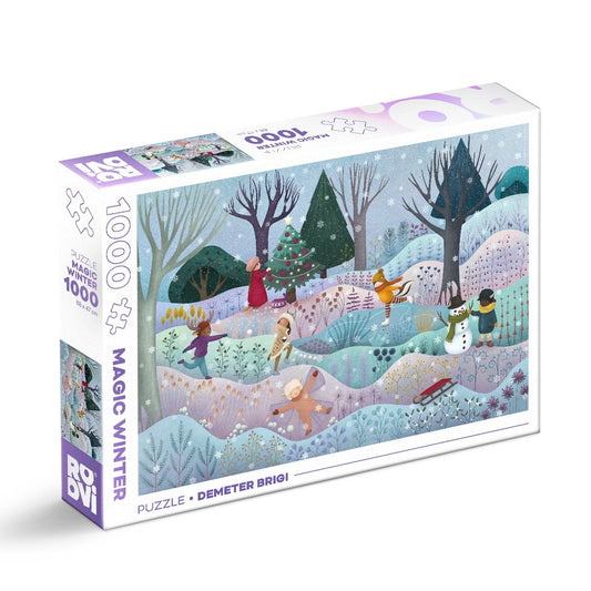 Puzzle Demeter Brigi - Magic Forest, Winter - Puzzle adulti 1000 piese, D - Toys - Publisol.ro