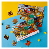 Puzzle educativ, Vehicule de constructie, 30 piese, Dodo Toys - Publisol.ro