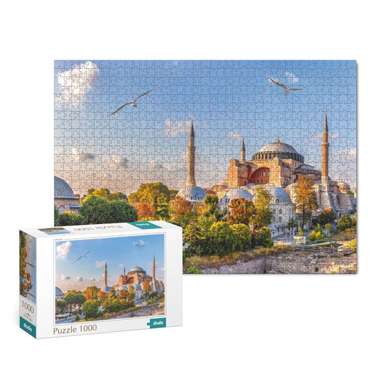 Puzzle Hagia Sophia, Turcia, 1000 piese, Dodo Toys - Publisol.ro