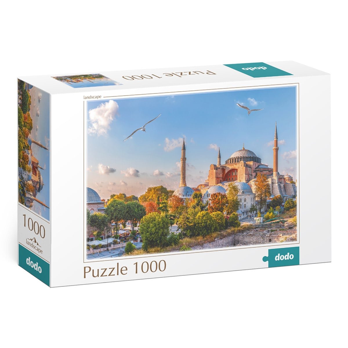 Puzzle Hagia Sophia, Turcia, 1000 piese, Dodo Toys - Publisol.ro