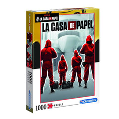 Puzzle la casa de papel 1000 de piese clementoni, AS - Publisol.ro