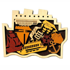 Puzzle logic mijloace de transport Constantin - The Harbour, Recent Toys - Publisol.ro