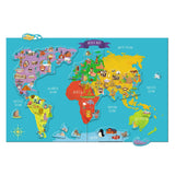 Puzzle magnetic, Harta lumii, Dodo Toys - Publisol.ro