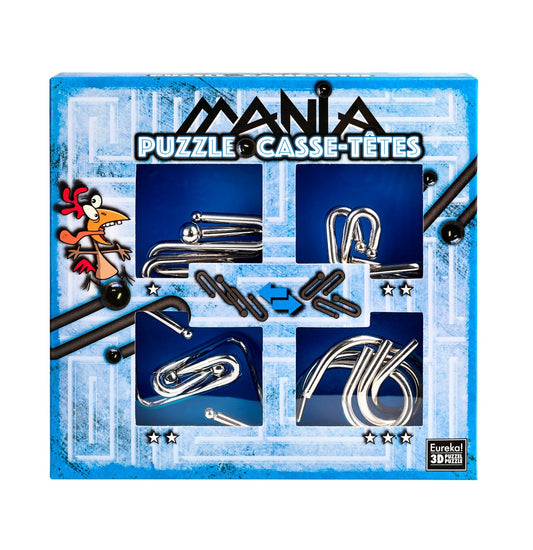 Puzzle Mania Casse - têtes Blue , Eureka! - Publisol.ro