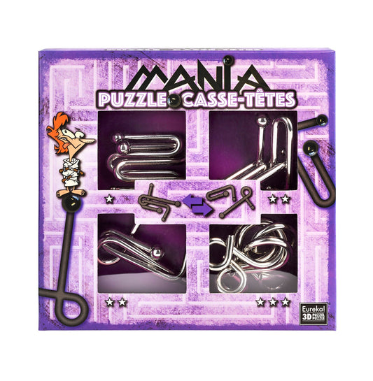 Puzzle Mania Casse - têtes Purple, Eureka! - Publisol.ro
