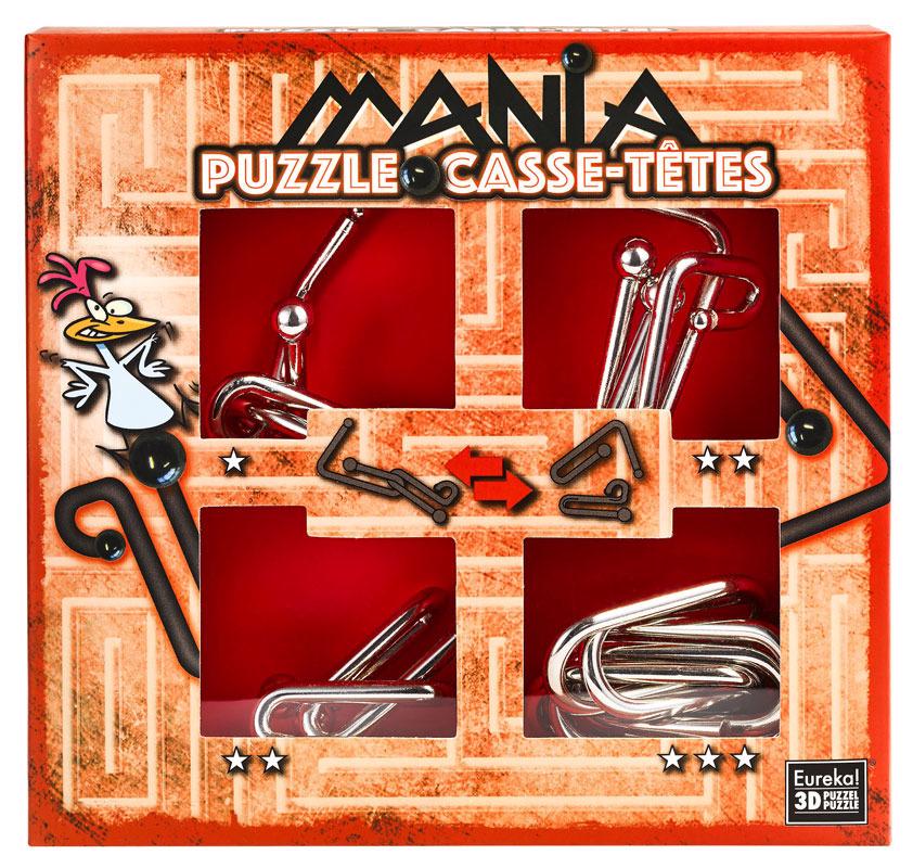 Puzzle Mania Casse - têtes Red , Eureka! - Publisol.ro