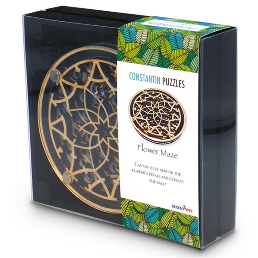 Puzzle mecanic Constantin - Flower Maze, Recent Toys - Publisol.ro