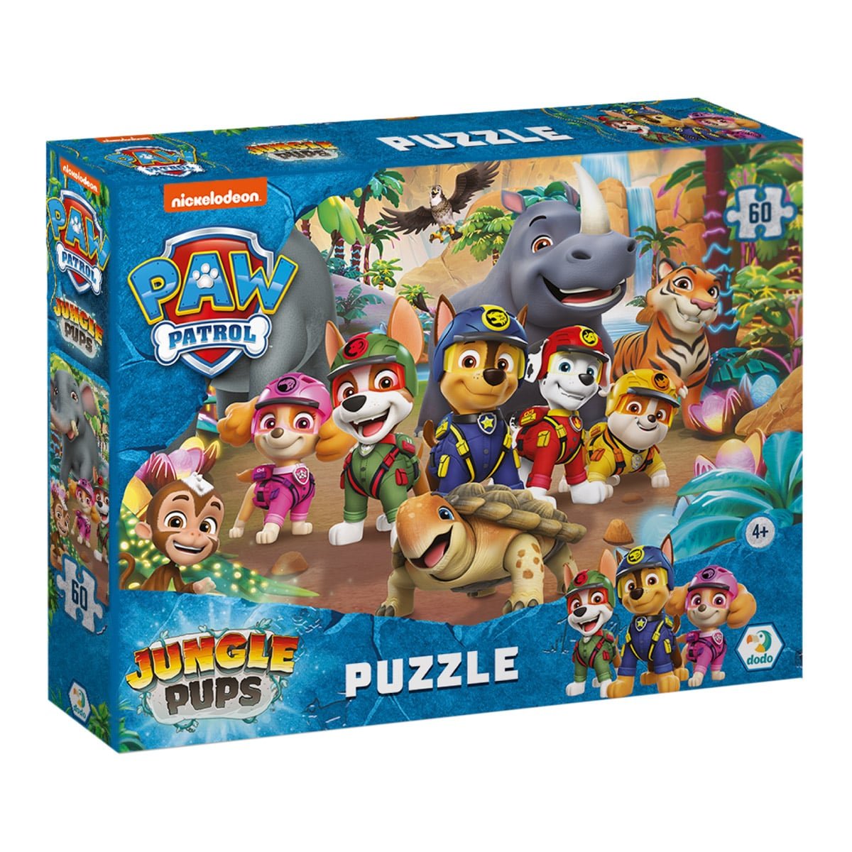 Puzzle Patrula catelusilor, Jungle, 60 piese, Dodo Toys - Publisol.ro