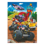 Puzzle Patrula catelusilor, Rescue Wheels, 48 piese, Dodo Toys - Publisol.ro