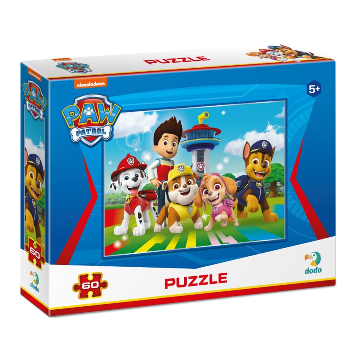 Puzzle Patrula catelusilor, Salvatori curajosi, 60 piese, Dodo Toys - Publisol.ro