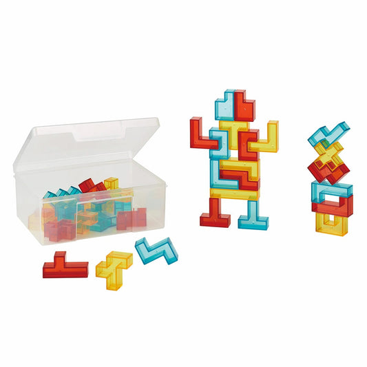 Puzzle Pentomino, forme 3D si carduri cu activitati, Edx Education - Publisol.ro