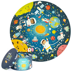 Puzzle rotund, 150 piese, Boppi - Spatiu - boppi