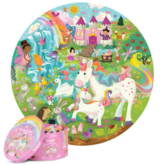 Puzzle rotund, 150 piese, Boppi - Unicorn - boppi - Publisol.ro