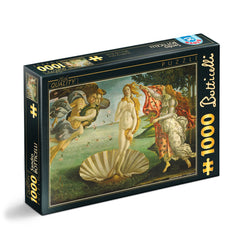 Puzzle Sandro Botticelli - Puzzle adulti 1000 piese - The Birth of Venus/Nasterea lui Venus, D - Toys - Publisol.ro