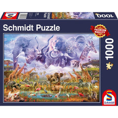 Puzzle Schmidt: Animale la adapat, 1000 piese, Schmidt - Publisol.ro