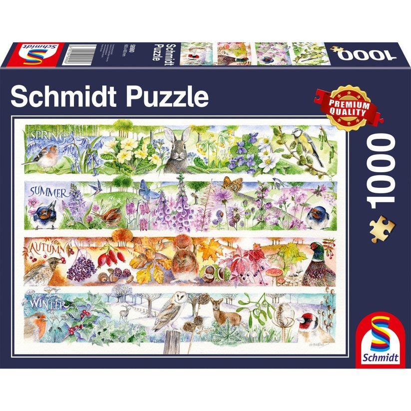 Puzzle Schmidt: Anotimpuri, 1000 piese, Schmidt - Publisol.ro