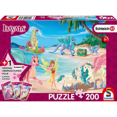 Puzzle Schmidt: Bayala - Insula dragonului, 200 piese + Cadou: figurina Bayala, Schmidt - Publisol.ro