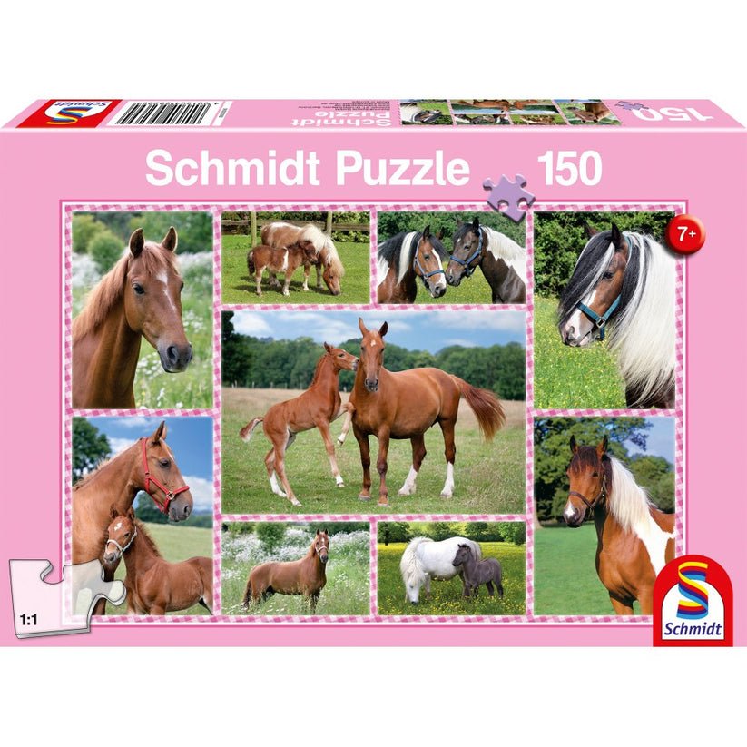 Puzzle Schmidt: Cai fermecatori, 150 piese, Schmidt - Publisol.ro