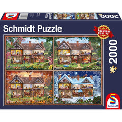 Puzzle Schmidt: Cele patru sezoane, 2000 piese, Schmidt - Publisol.ro